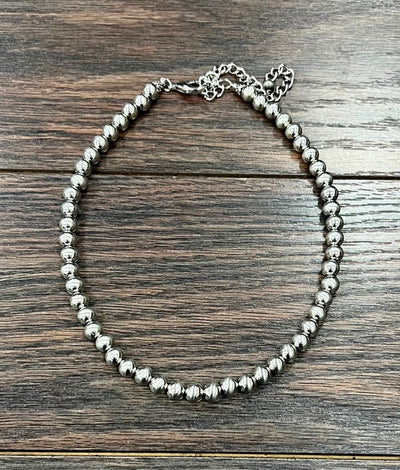 Lacie Polished Navajo Pearl Necklace