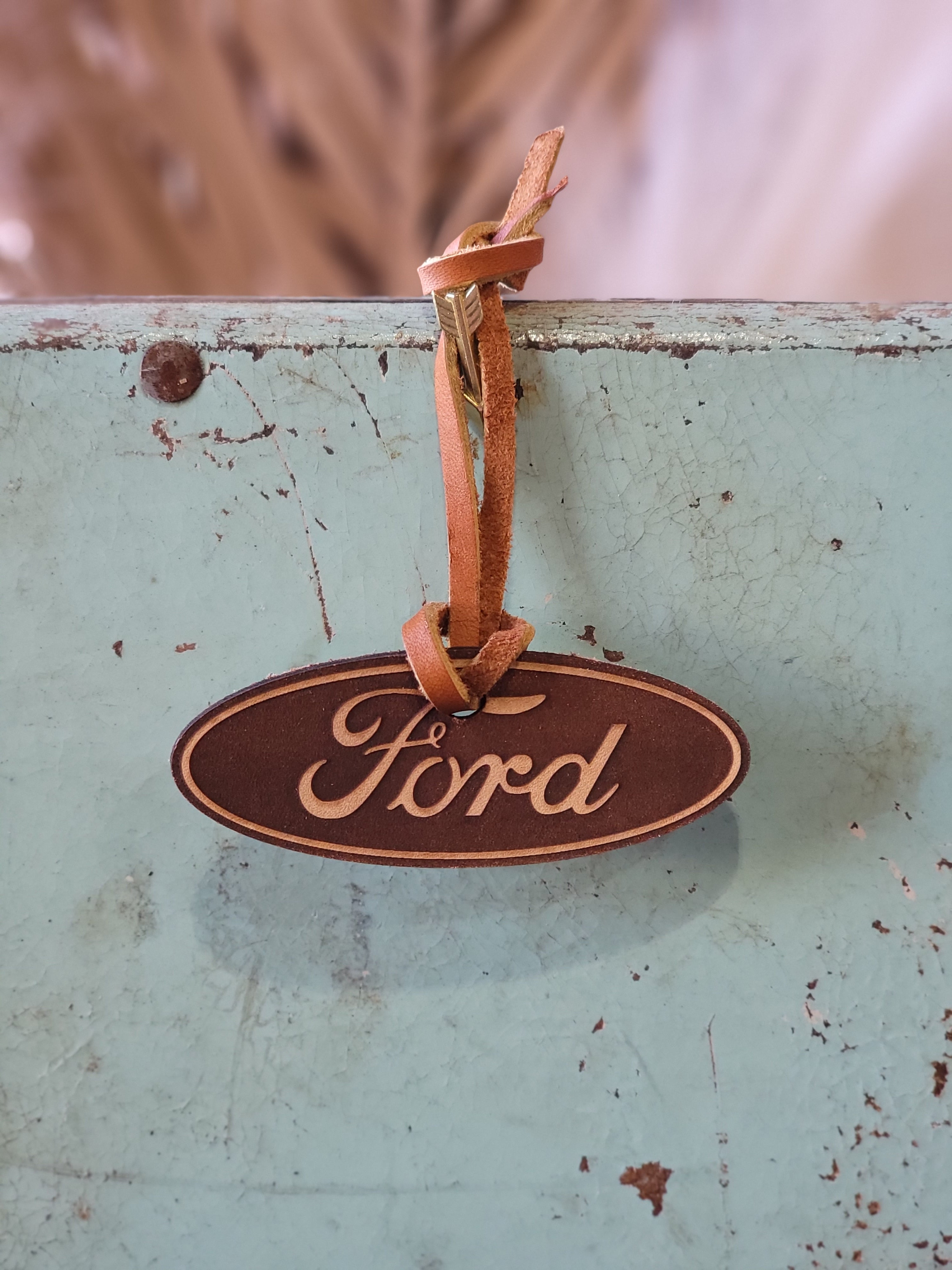 Cooper Refillable Leather Car Air Freshener Broker Leather