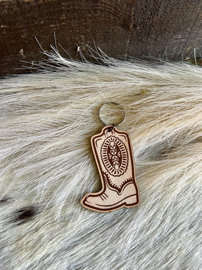 Dale Cowboy Boot Keychain  ✜ON SALE NOW✜
