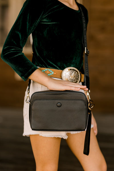 Tate Leather Crossbody/Clutch ✜ON SALE NOW: 25% OFF✜