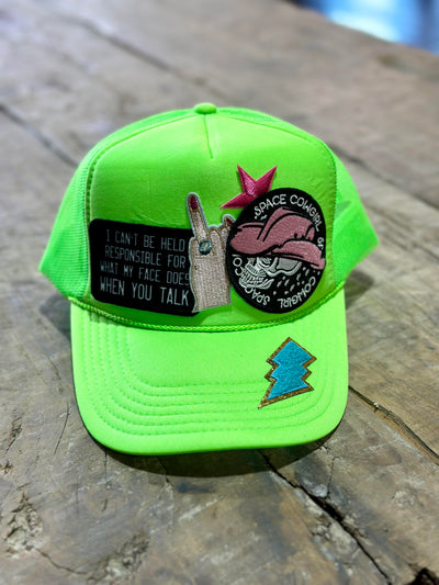 Trucker Hat Patches [Words & Sayings]
