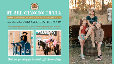 Trading Stalls for Saddles: Broker Leather's Next Ride