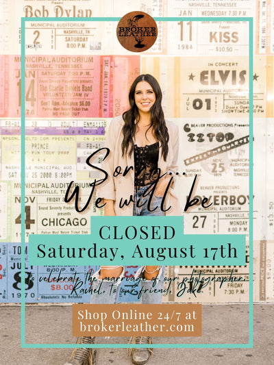 CLOSED SAT., AUG. 17