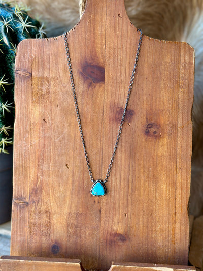 Evan Authentic Turquoise Necklace