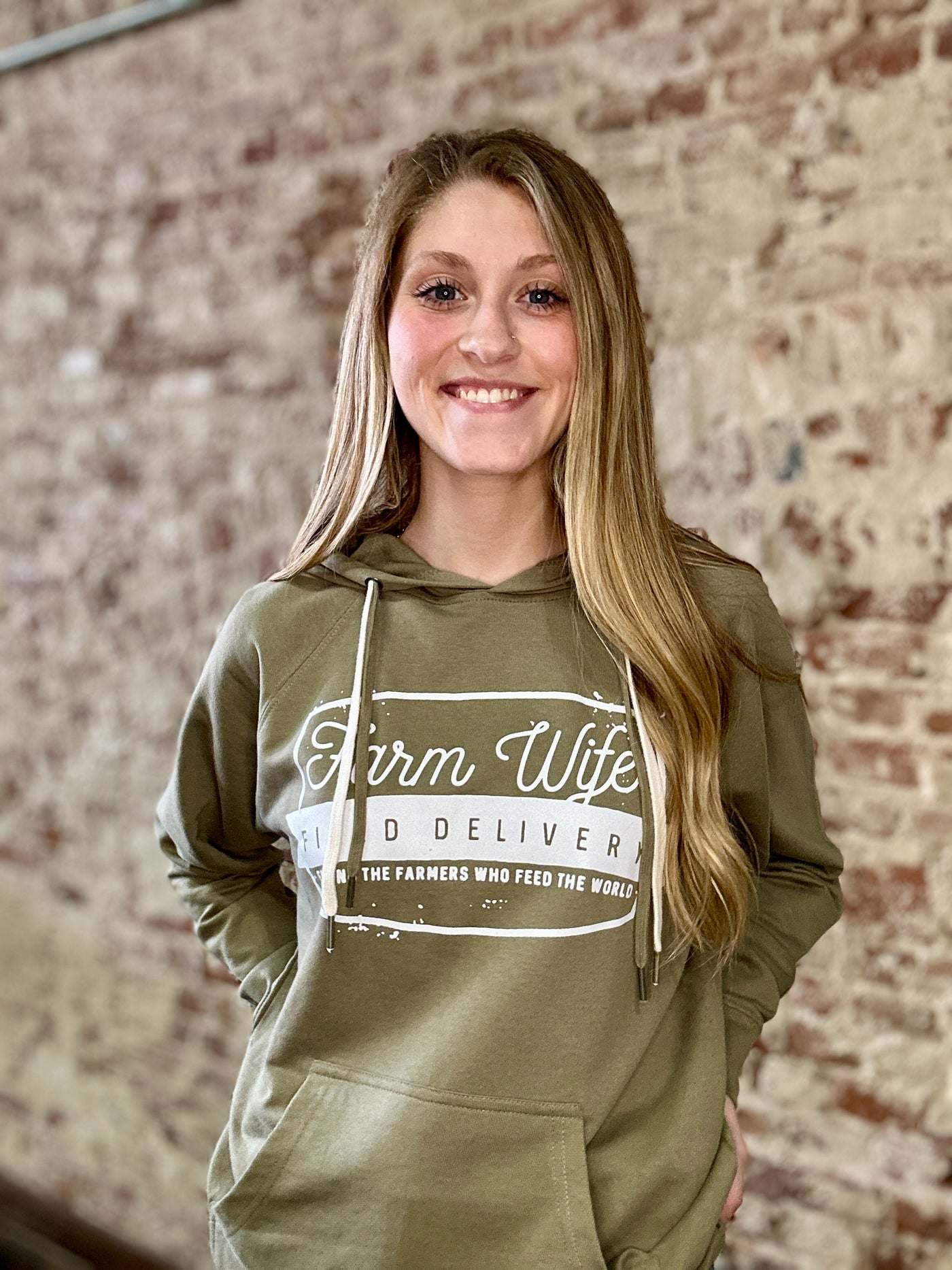 Lawrence Farm Wife Field Delivery Hoodie