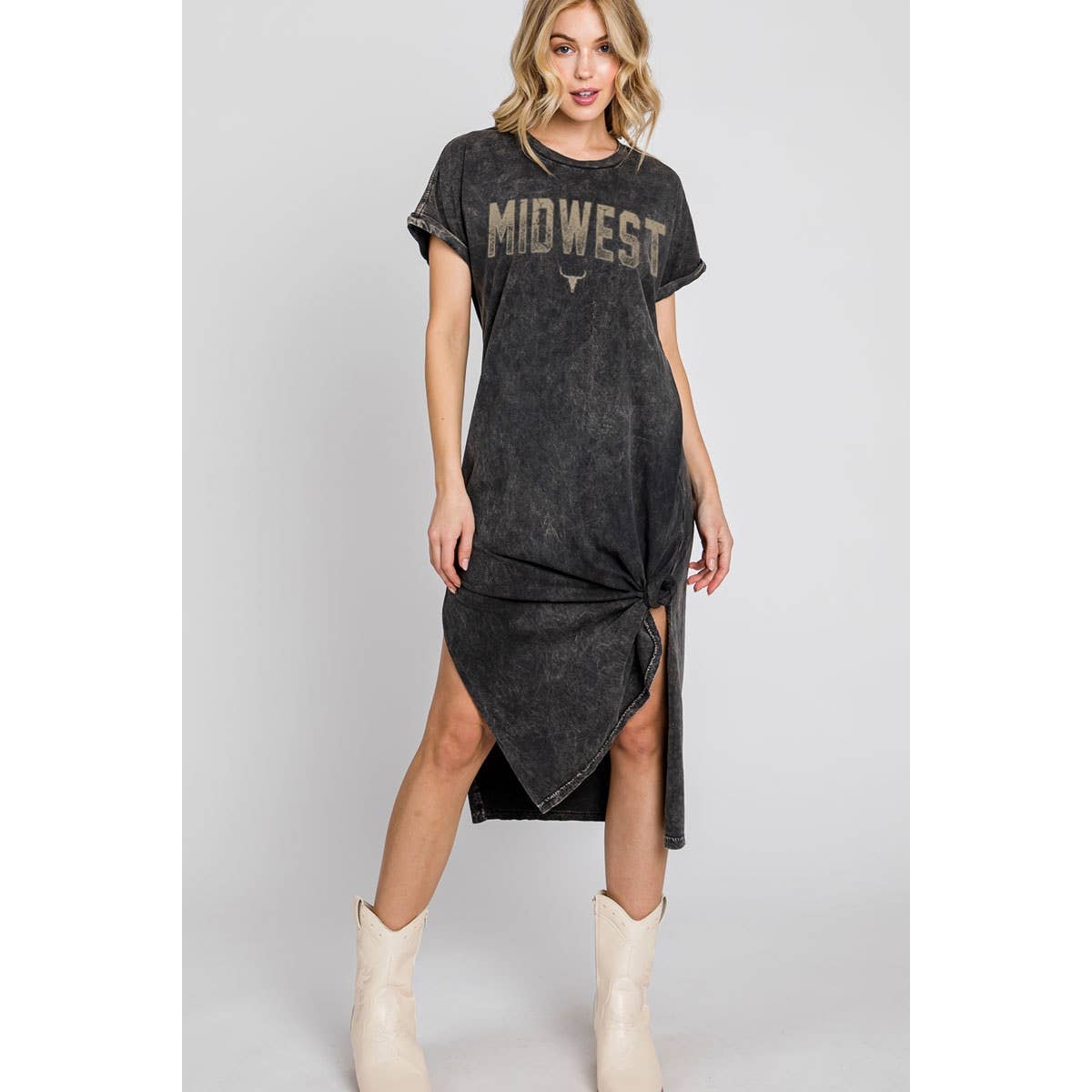 Paul Midwest Graphic Tee Dress