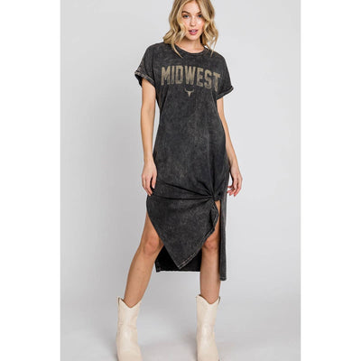 Paul Midwest Graphic Tee Dress