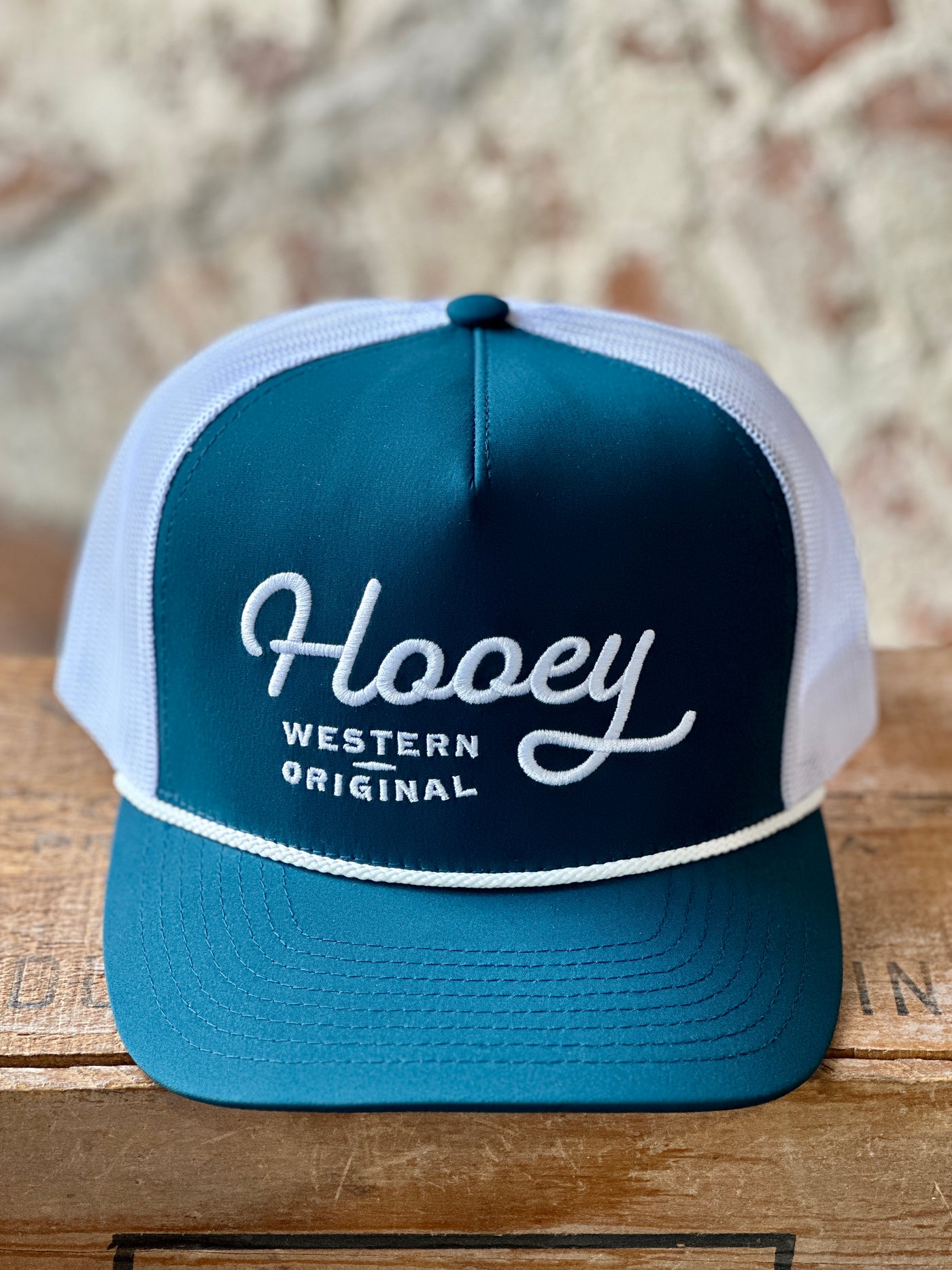 Hooey OG Hat [Teal & White]