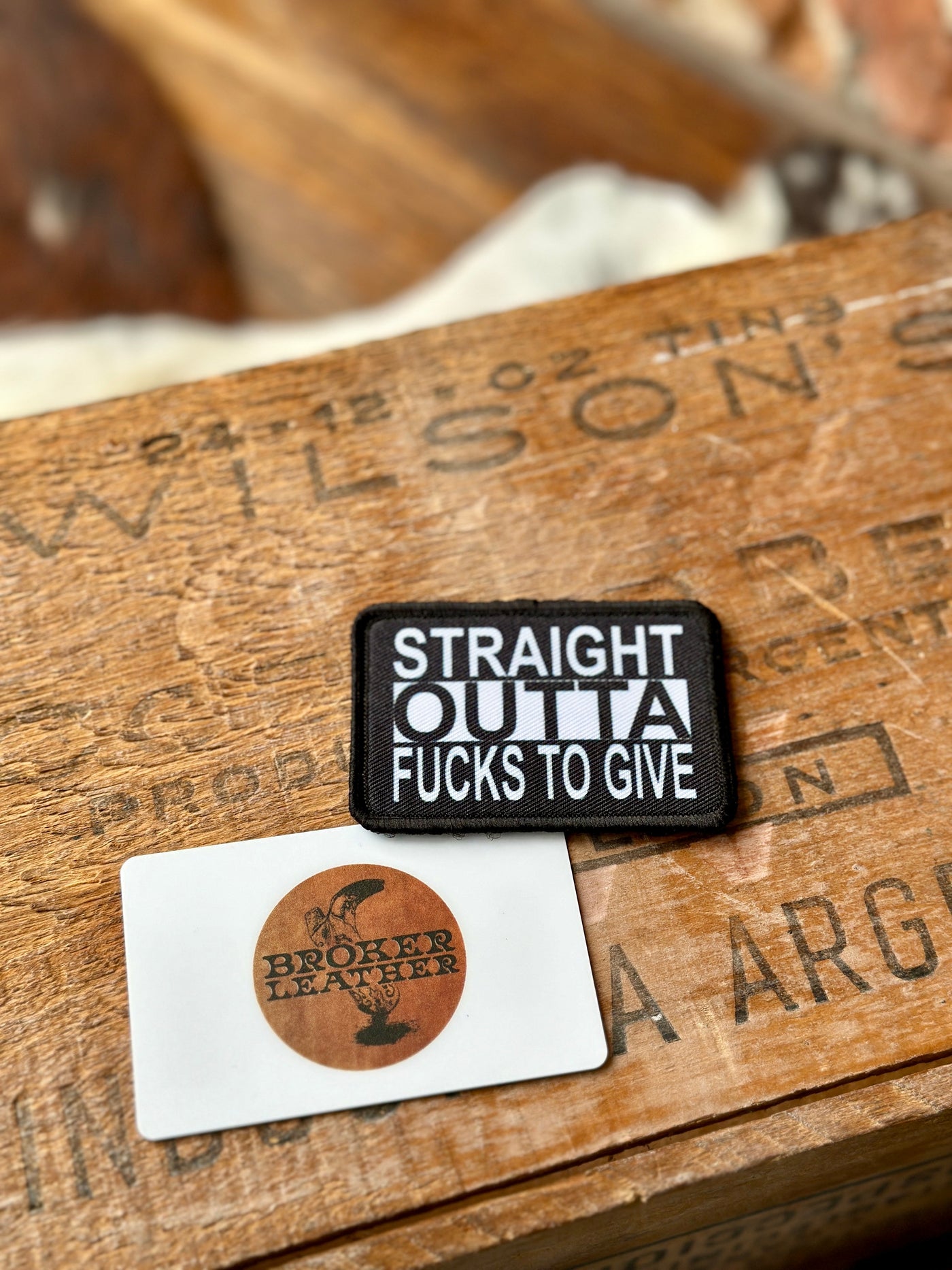 Trucker Hat Patches [Words & Sayings]