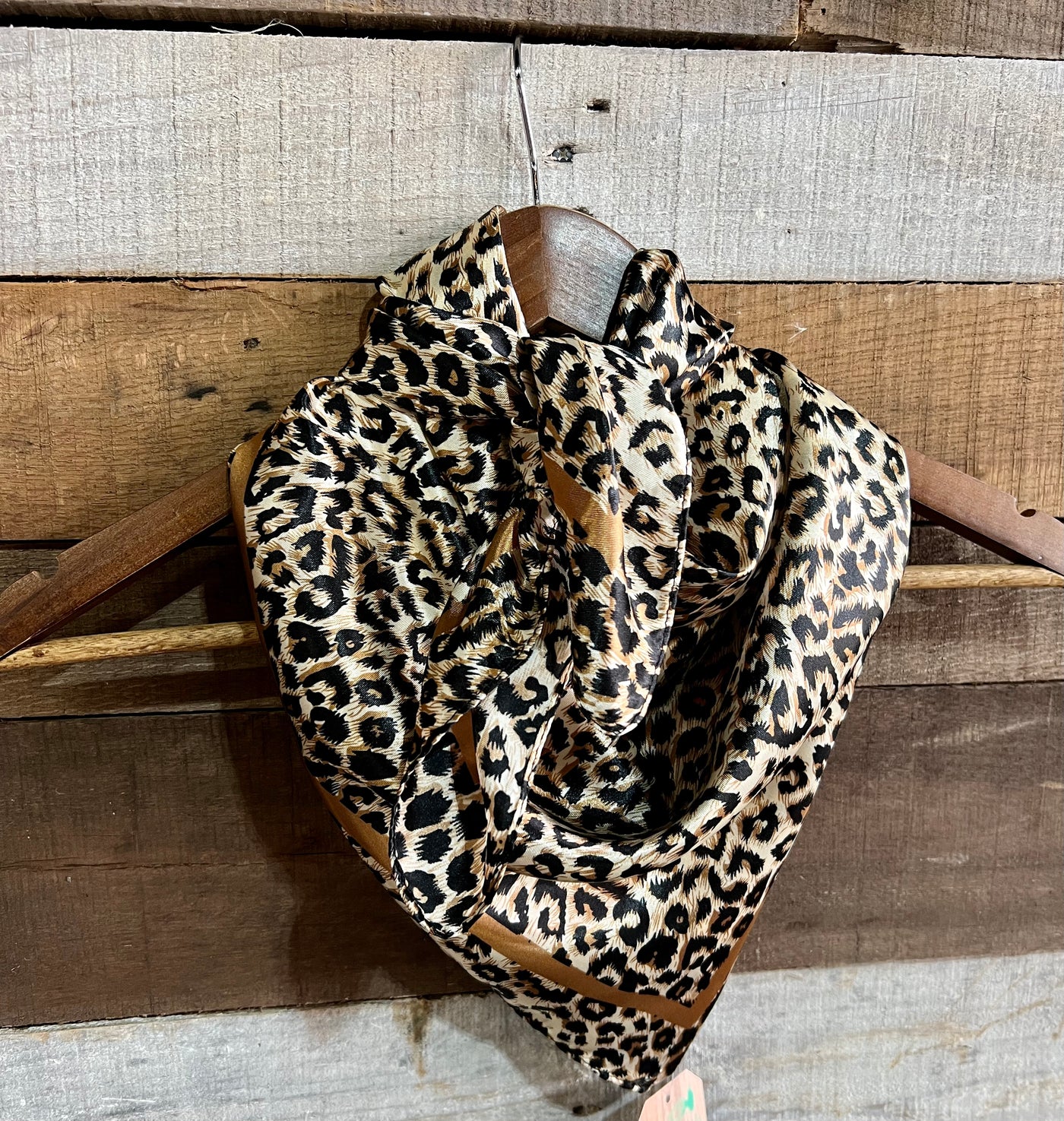 Fixin' To Leopard Print Wild Rag