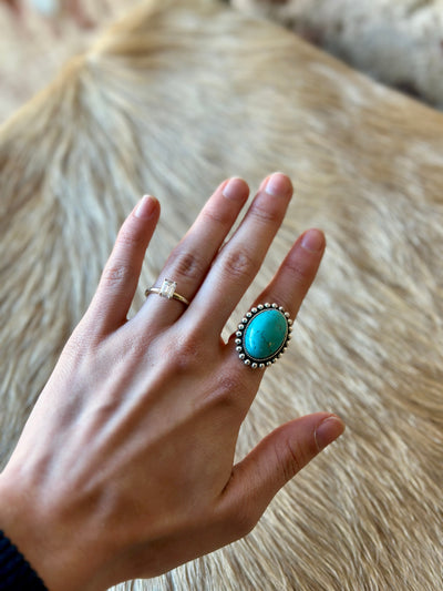 Lana Faux Turquoise Ring