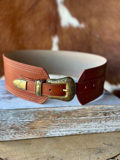 Richelle Corset Belt [Tan]