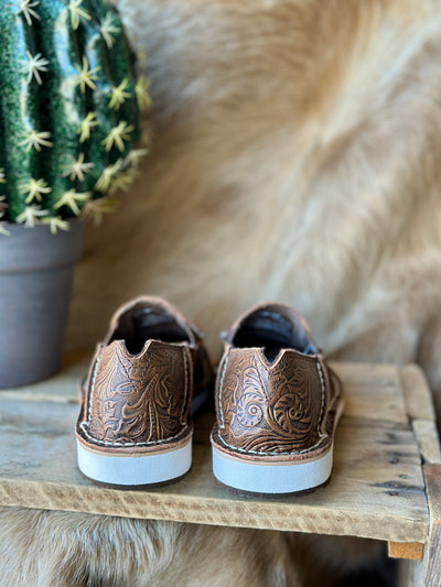 Ariat Cruiser Slip-On Shoe [Brown Floral Emboss.]