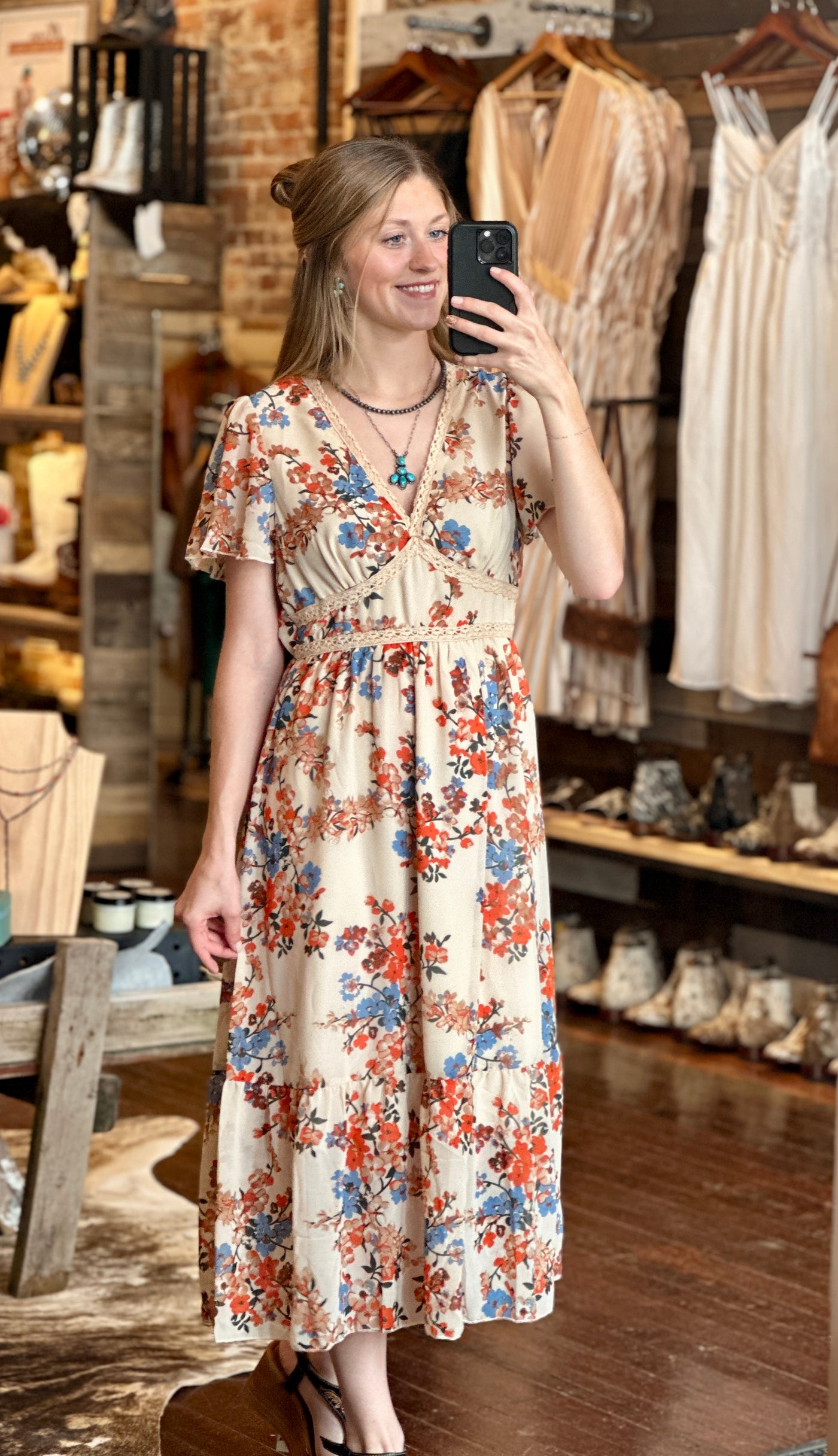 Alveretta Floral Dress ✜ON SALE NOW✜