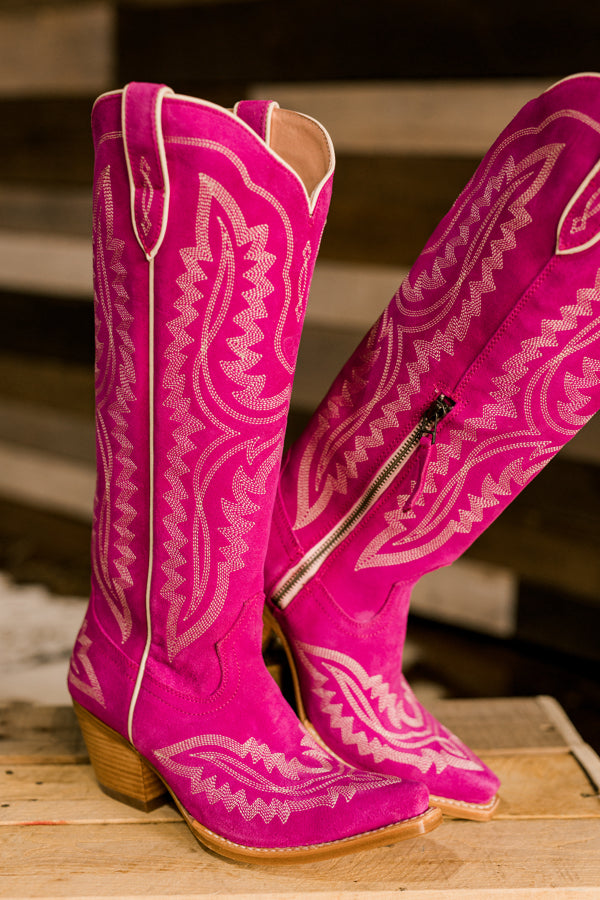 Ariat Casanova Snip Toe Boots [Haute Pink]