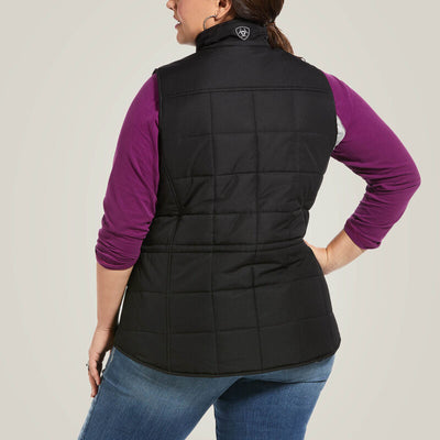 Ariat Crius Puffer Vest [Black]