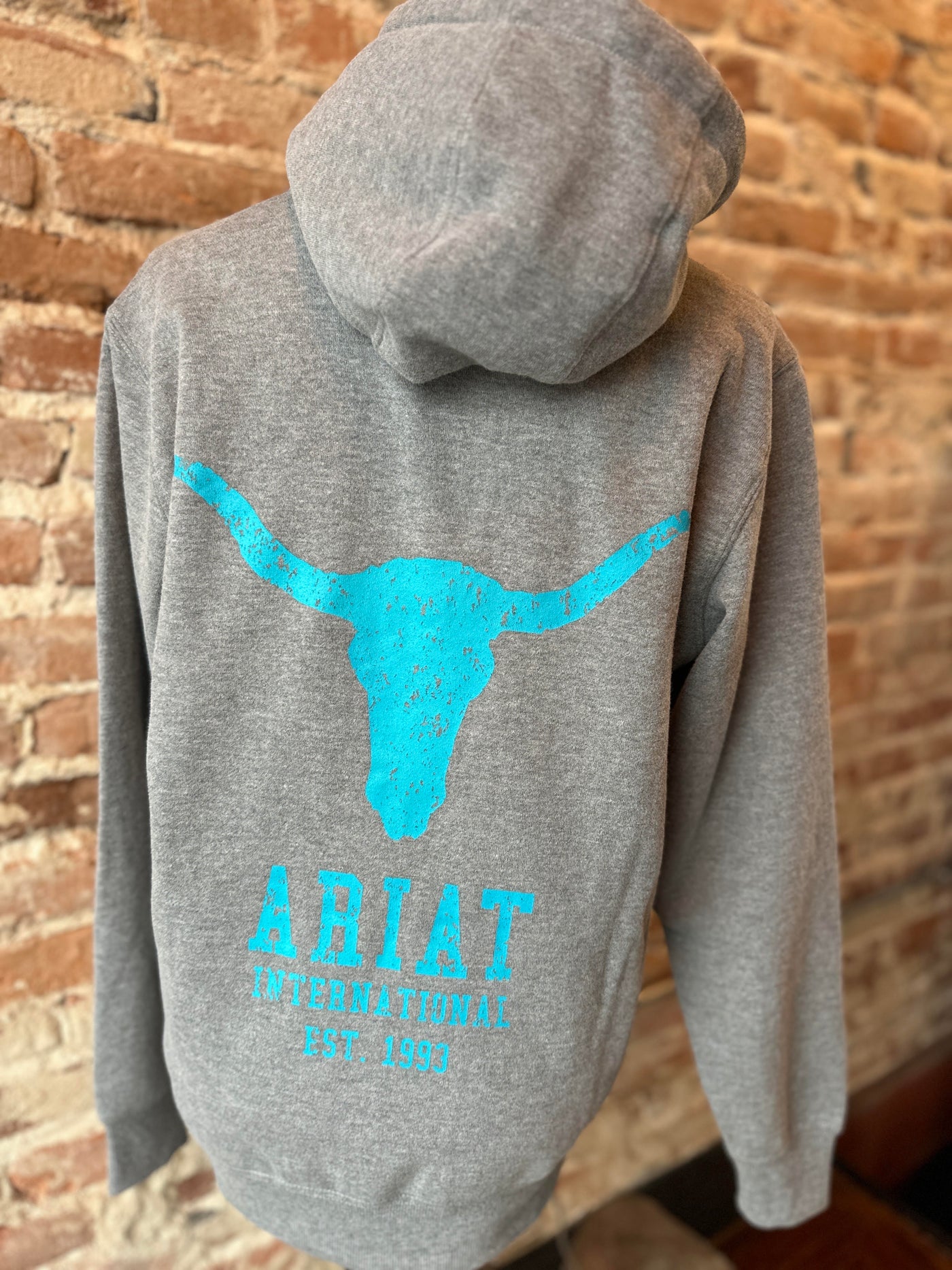Ariat Equipment Hoodie [Heathered Grey] ✜ON SALE NOW: 25% OFF✜