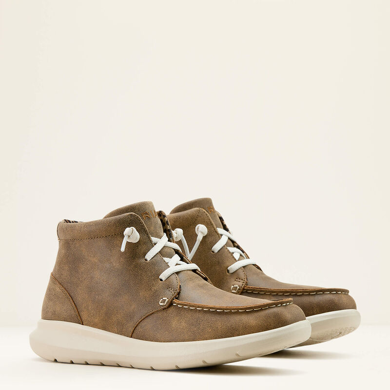 Ariat Hilo High Top Slip-On Shoe [Brown Bomber]