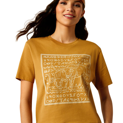 Ariat Longhorn Brand Graphic Tee