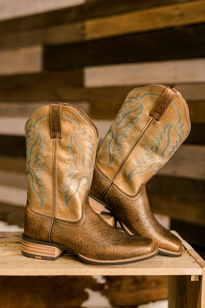 Ariat Olena Square Toe Boots [Bronze Age] ✜ON SALE NOW✜