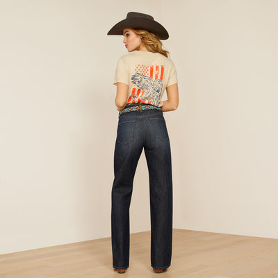 Ariat Ultra High Rise Jasmine Tomboy Wide Leg Jeans