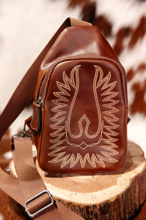 Ariat Casanova Sling Bag [Brown]