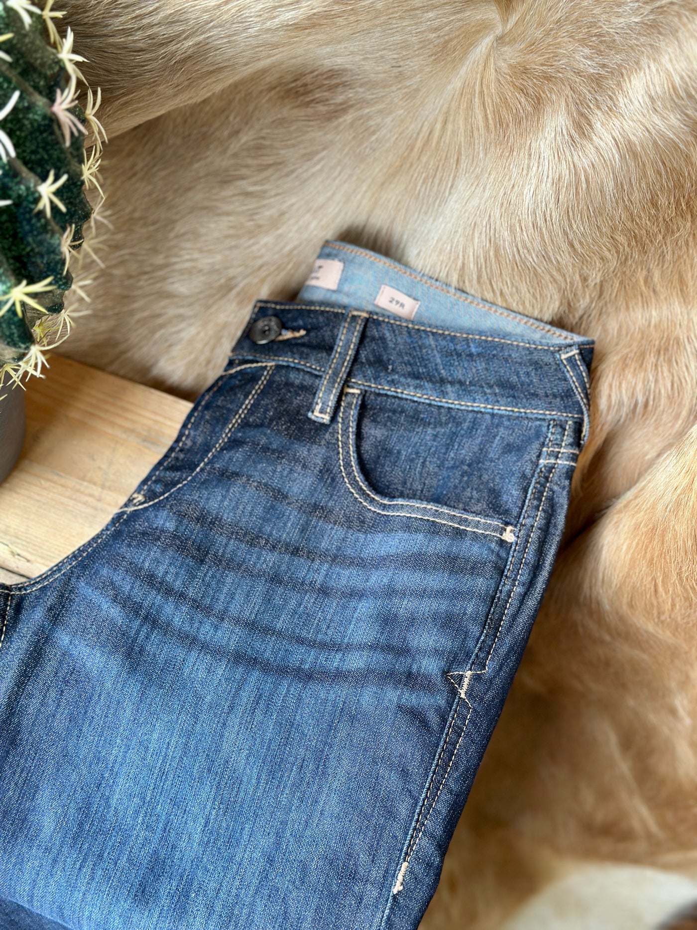 Detail of Ariat Ophelia Trouser Jeans – Stretch Denim Blend for Comfort and Flexibility