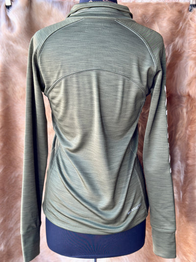 Ariat Tek Team 1/2 Zip Sweatshirt [Winter Moss] ✙ON SALE NOW✙