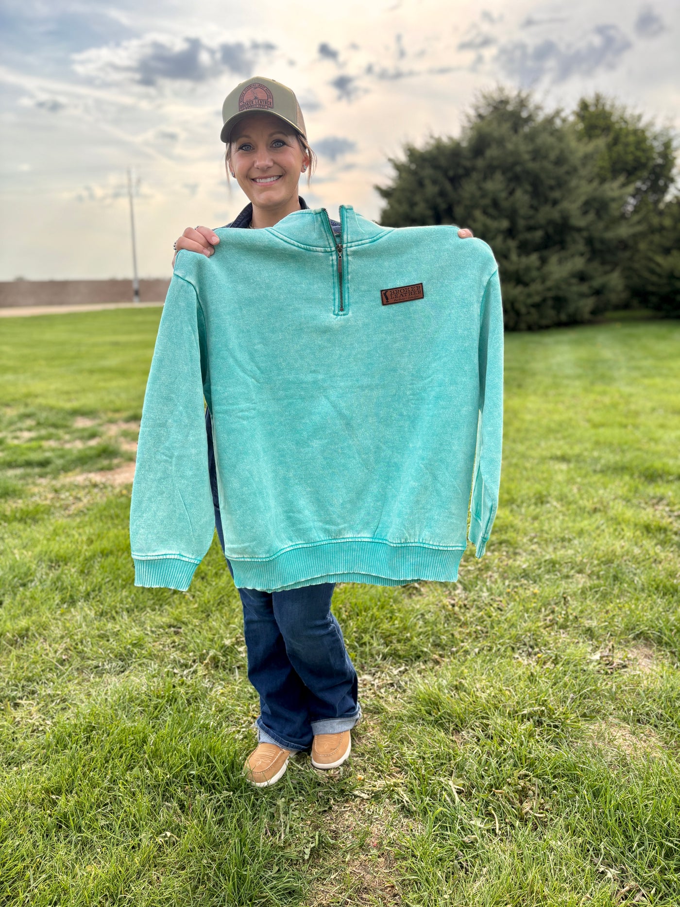 Chin Up Champion Quarter Zip Sweatshirt