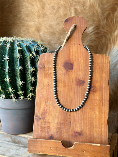 Belle Navajo Pearl Necklace - Classic for Everyday Wear.