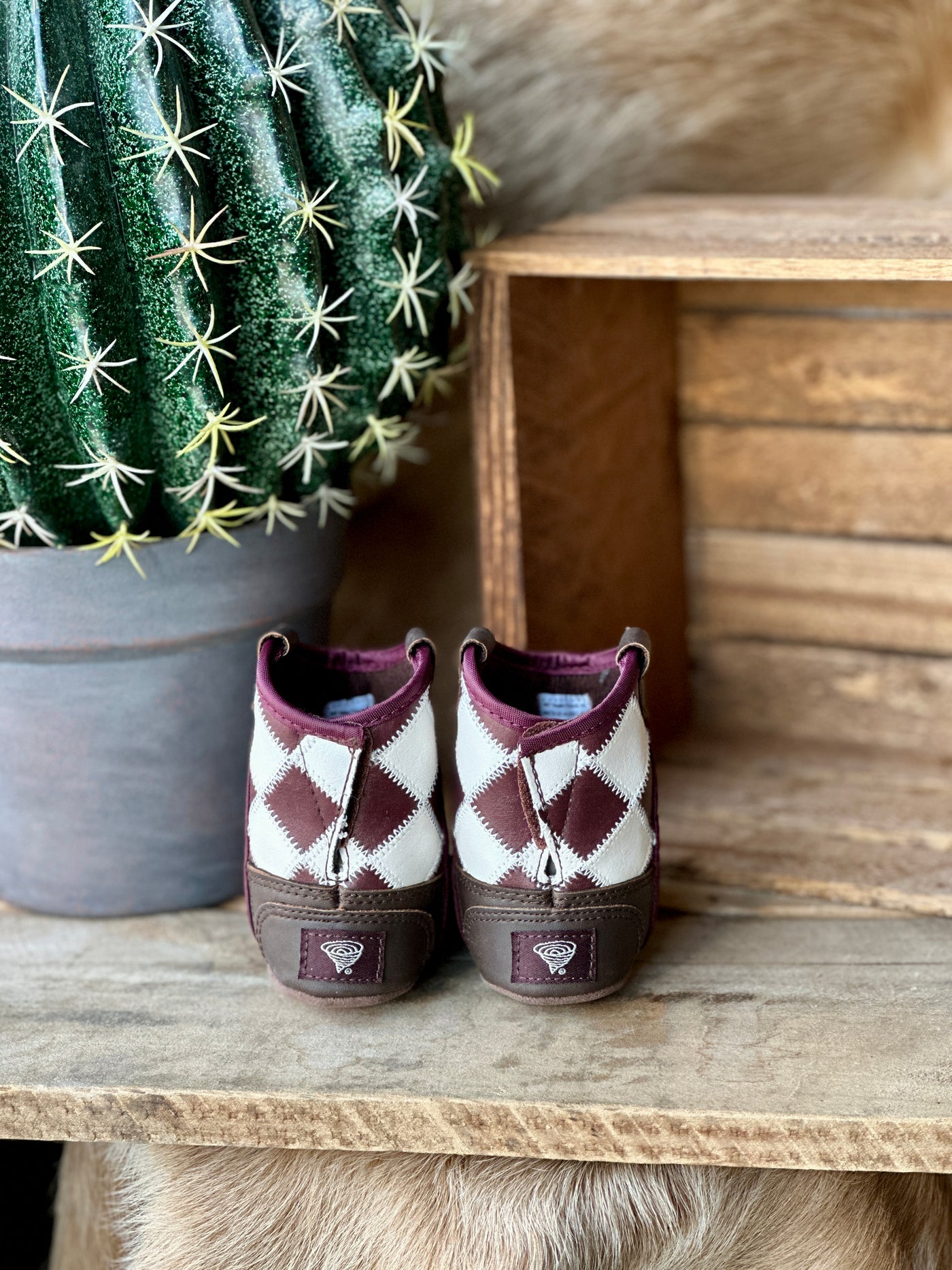 Adorable Patchwork Baby Cowboy Boots – Perfect for Toddlers and Infants.