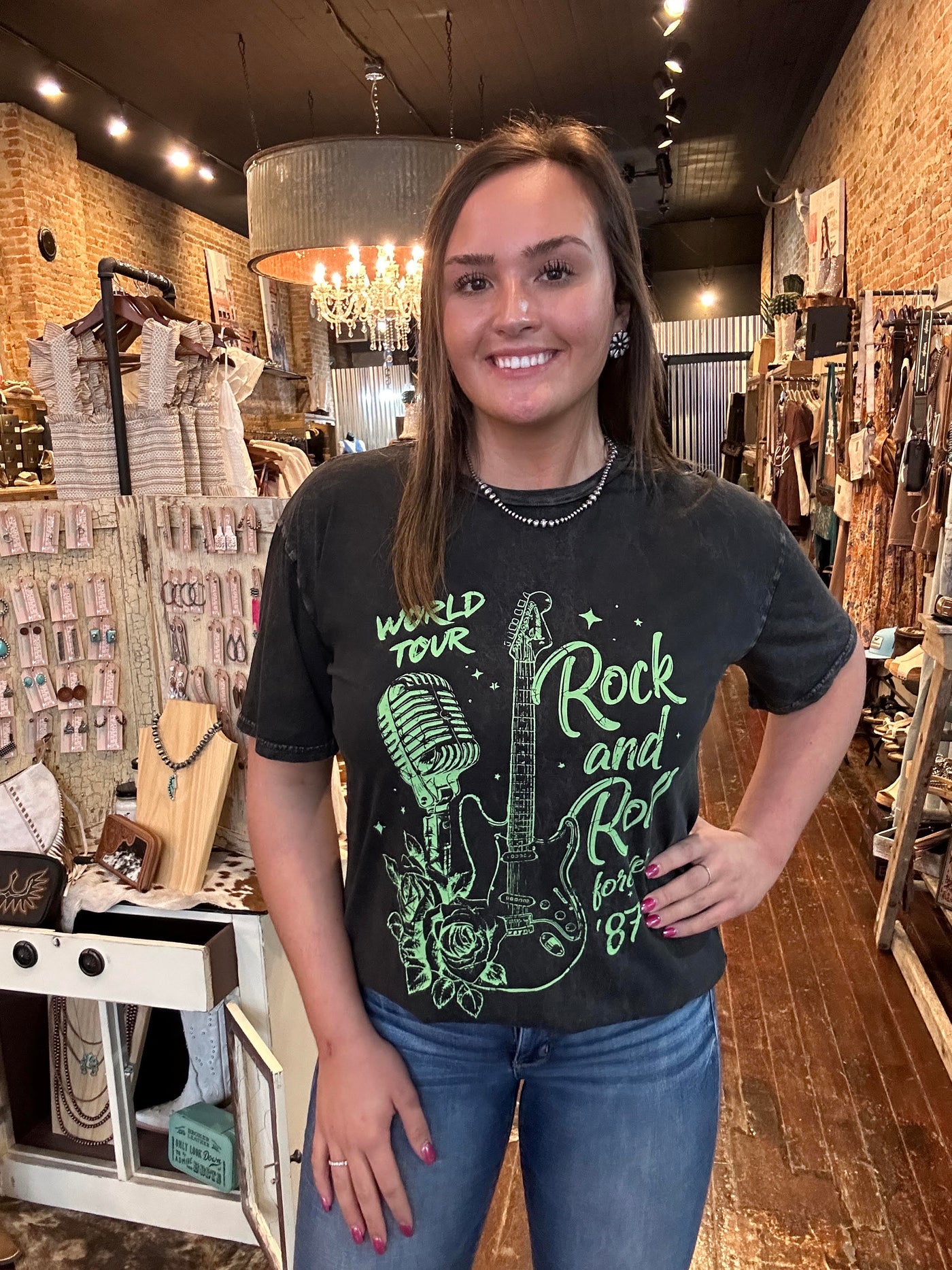 Breanna Rock & Roll Graphic Tee