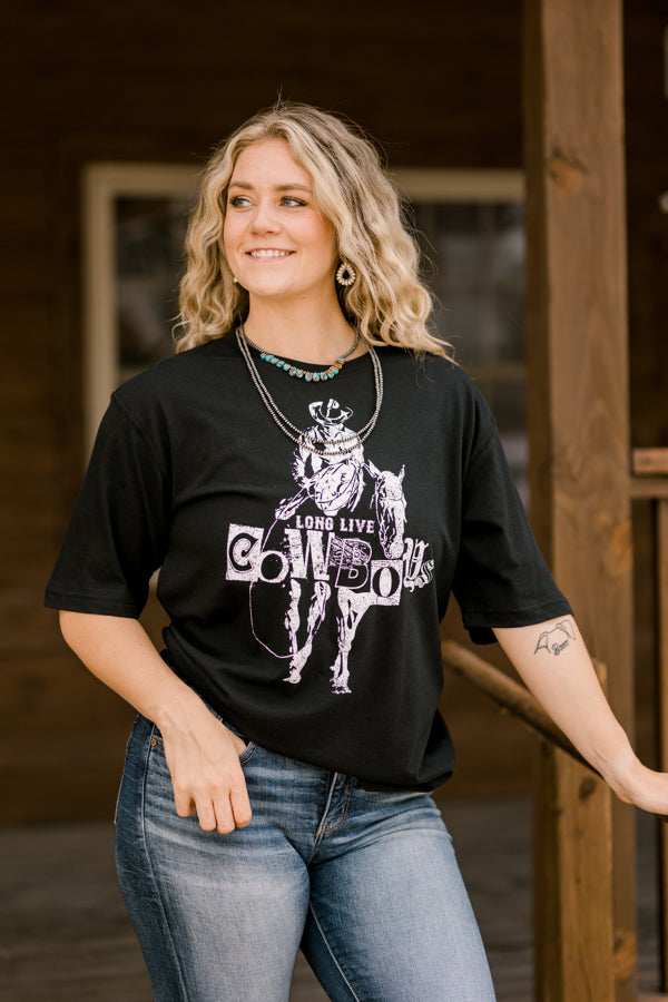 Brennan Cowboy Oversized Graphic Tee  ✜ON SALE NOW: 25% OFF✜