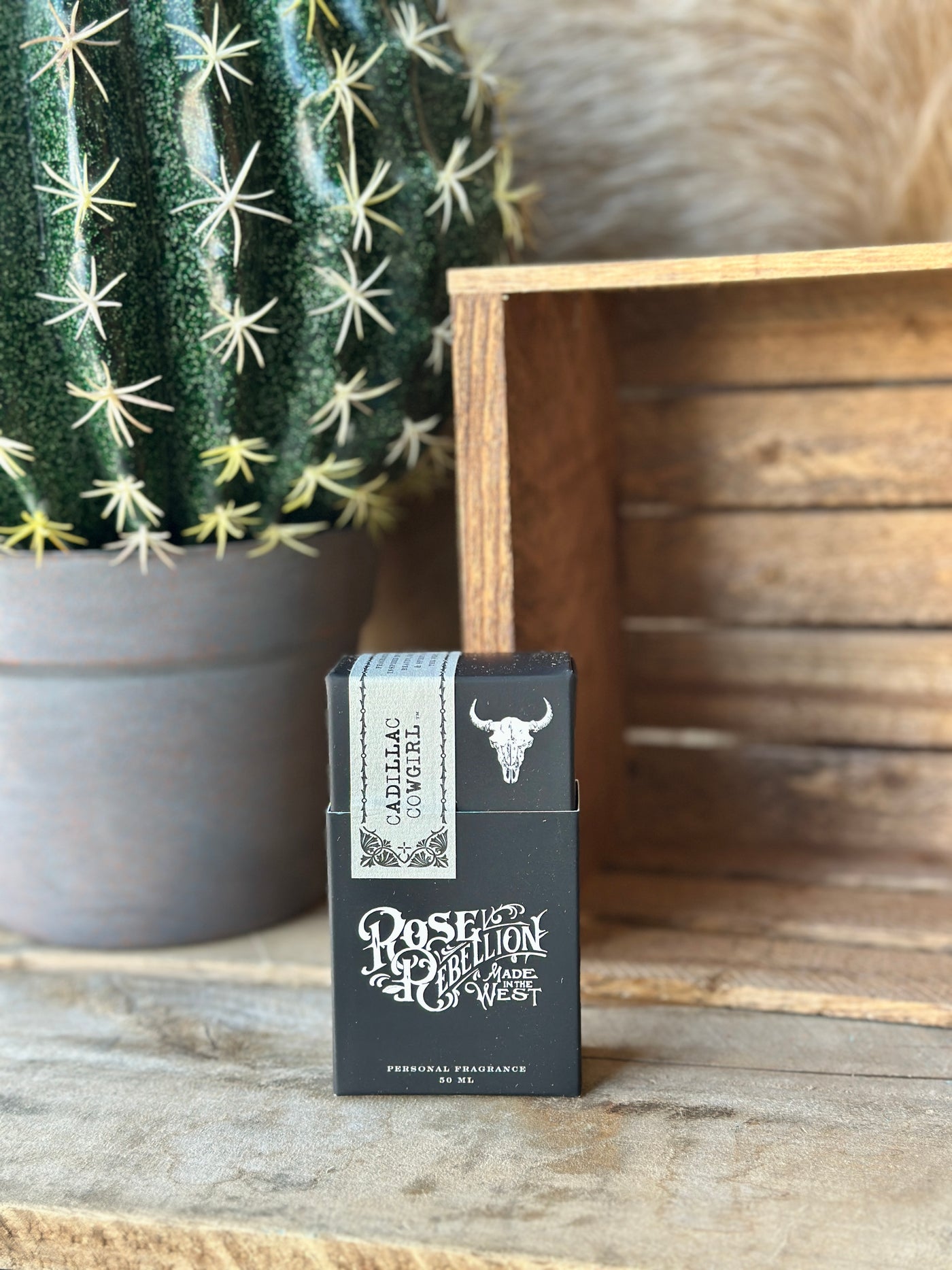 Cadillac Cowgirl is your signature scent for nights under the arena lights, days in the saddle, and every dusty mile in between.