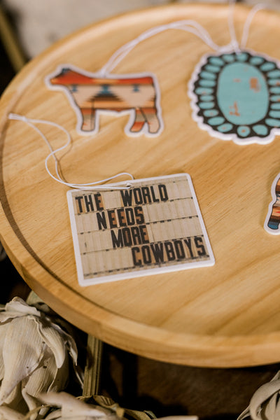 Cade The World Needs More Cowboys Air Freshie ✜ON SALE NOW✜