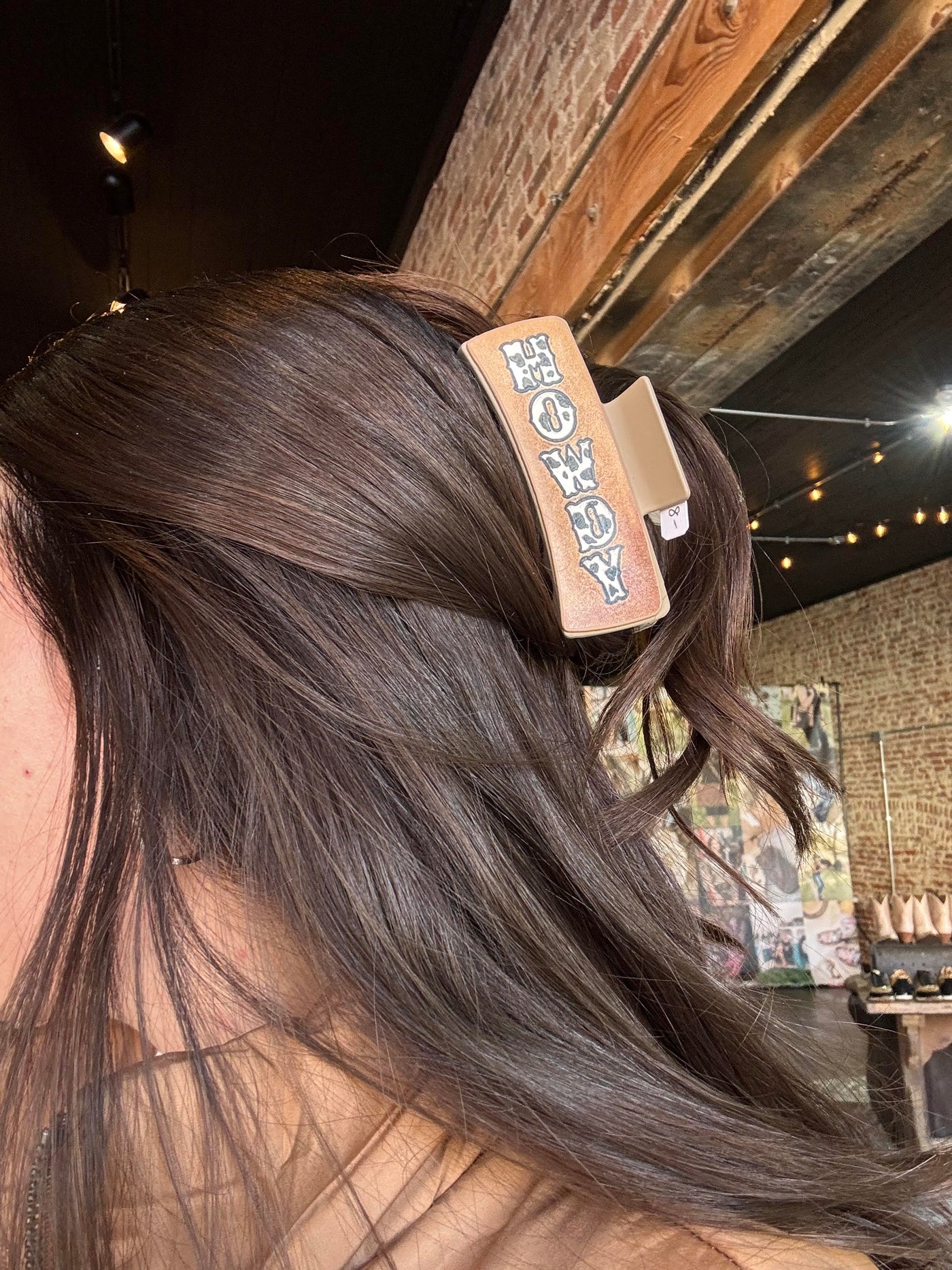 Western Howdy Hair Clip – Fun and Affordable Cowgirl Hair Accessory