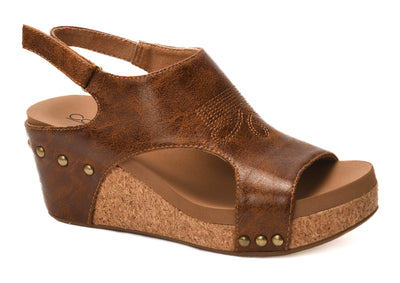 Corky's Carley Wedge [Saddle Stitch] ✜ON SALE NOW✜