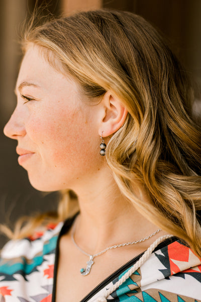 Cascade Faux Navajo Pearl Earrings