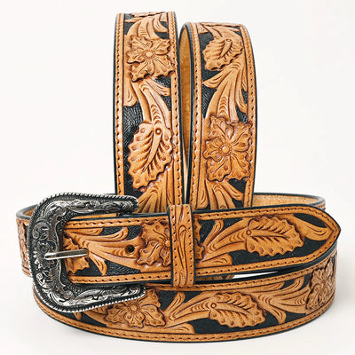 Christy Tooled Leather Belt