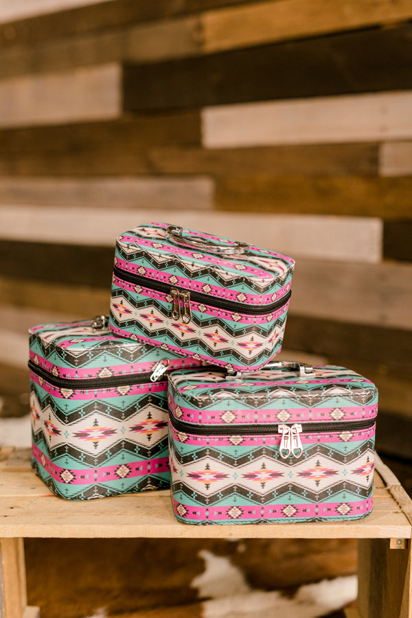 Claire Set Of 3 Travel Cosmetic Cases ✜ON SALE NOW | 25% OFF✜