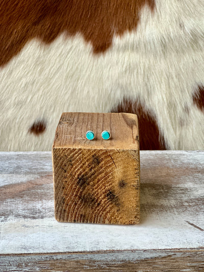 Clifford Turquoise Stud Earrings