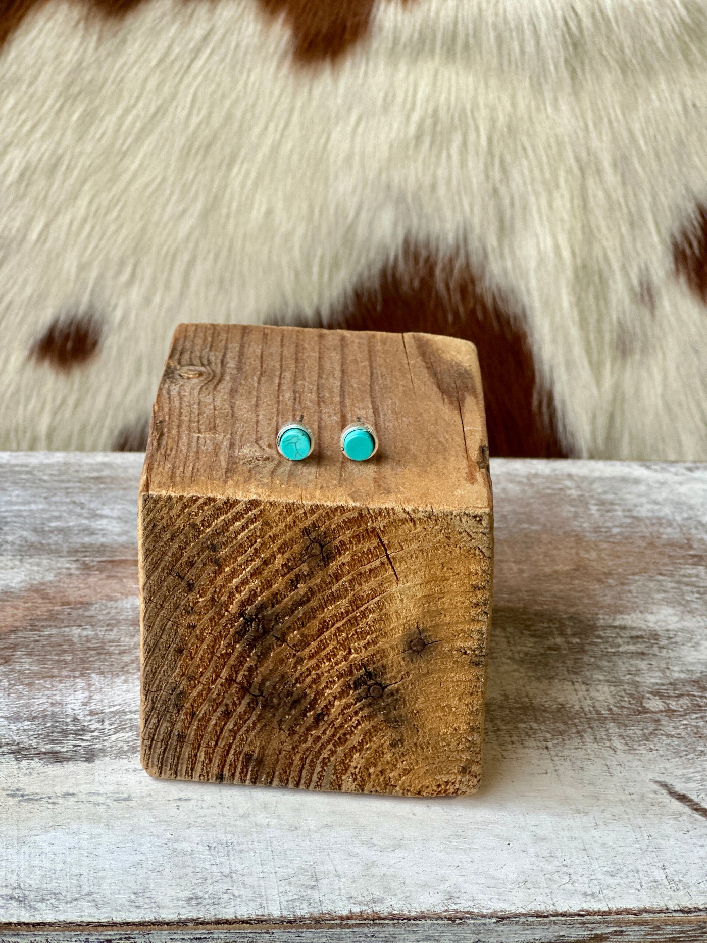 Clifford Turquoise Stud Earrings