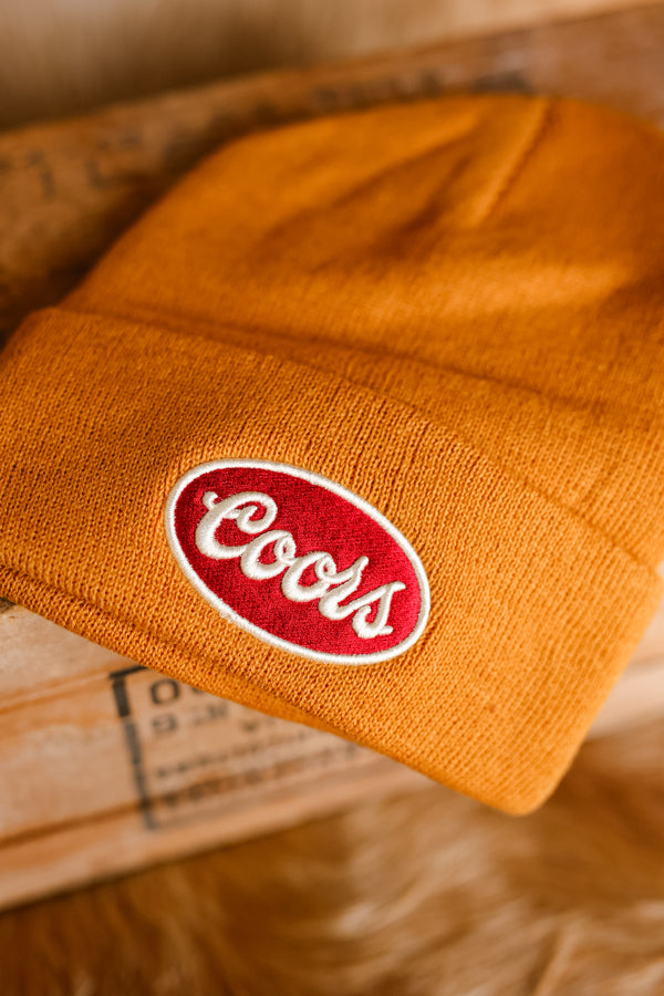 Clint Coors Patch Knit Stocking Hat