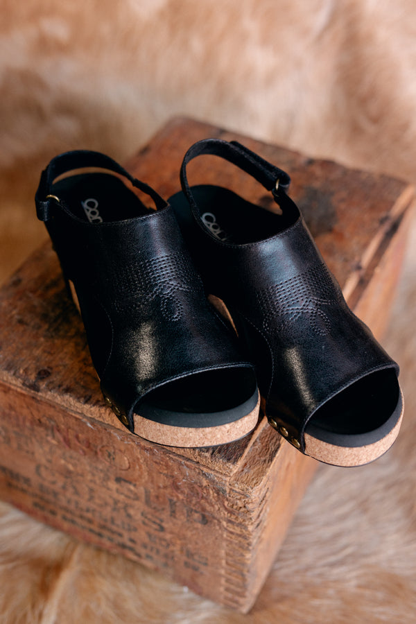 Corky's Carley Wedge [Black Stitch] ✜ON SALE NOW✜