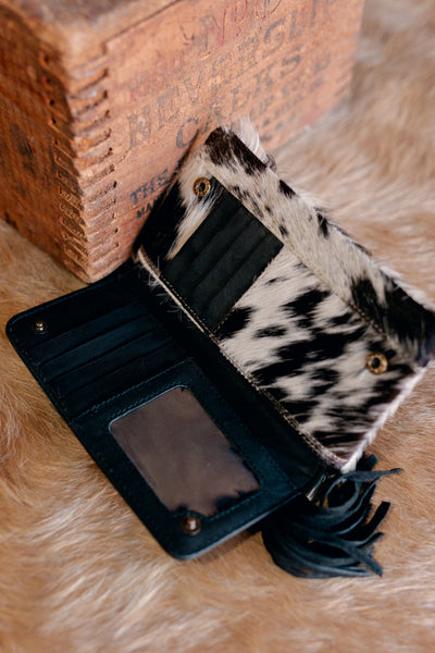 Dwight Cowhide & Tooled Leather Wallet