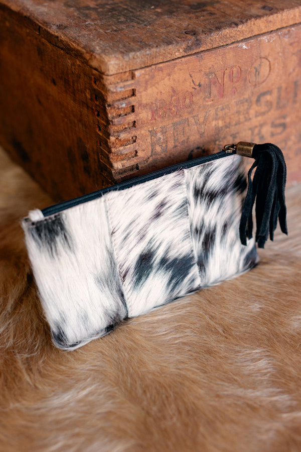 Dwight Cowhide & Tooled Leather Wallet