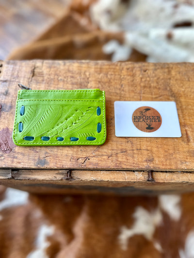 Jackson Card + Coin Pouch [Green]