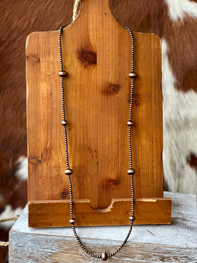 Harv Faux Copper Navajo Pearl Necklace