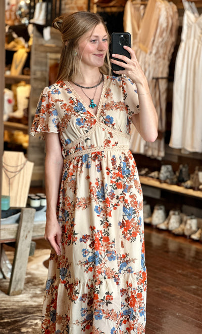 Alveretta Floral Dress ✜ON SALE NOW✜