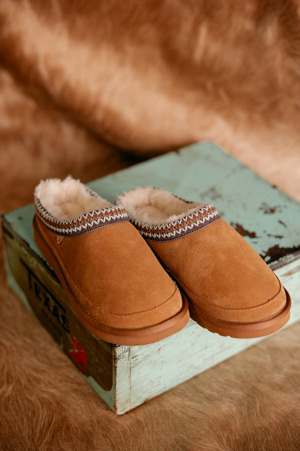 Fareway Indoor/Outdoor Faux Fur Lined Slipper